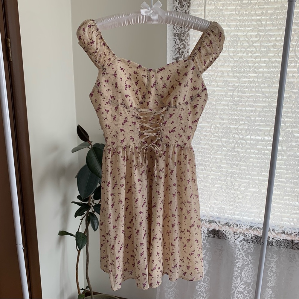 Floral Cottage Core Dress